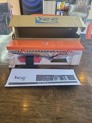 ICC 66 Wiring Block with 25-Pair Female Telco Connector, Mounting Bracket V