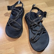 Kids Chacos Size 5Y Black And Grey hiking Sandles