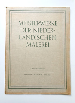Meisterwerke der Niederländischen Malerei Art Portfolio Dresden 1956 10 Prints