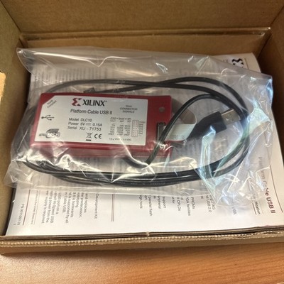 USED - XILINX DLC10 Platform Cable USB II HW-USB-II-G Module w/ Free Shipping