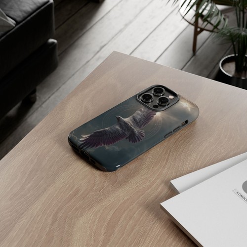 Eagle Soaring Dark Purple Wings Phone Case for iPhone, Samsung Galaxy, Pixel - 第 73/239 張圖片