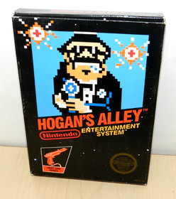 HOGAN'S ALLEY COMPLETE HIGH GRADE NINTENDO NES GAME 1985 REV-A NICE SET