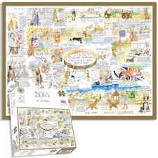 Dogs By Tim Bulmer - Funny Dog Jigsaw Puzzle - 100