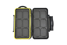 JJC Water-resistant Shockproof Storage Memory Card Case For 12 SD Cards