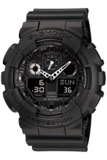Image of Casio Wristwatch G-SHOCK GA-100-1A1JF Black