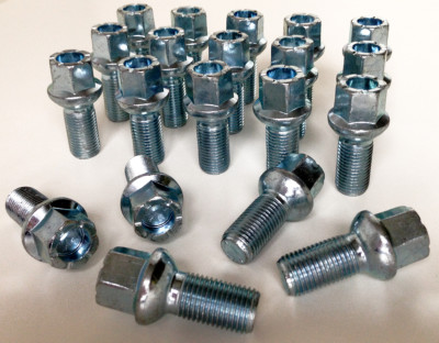Locking Wheel Bolts 14x1.5 Tapered – For Mercedes C-Class W204 (2007-2014) By WheelPartsDirect