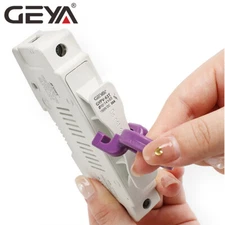 GEYA Solar PV Single Pole Fuse&Holder DC Protection 40/50Amp 14*85mm 20kA 1500DC