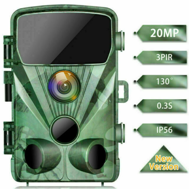 Toguard H70 20MP 1080p Trail Camera for Wildlife Monitoring