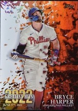 2023 Topps Series 1 Great Hits 22GH-12 Bryce Harper Phillies
