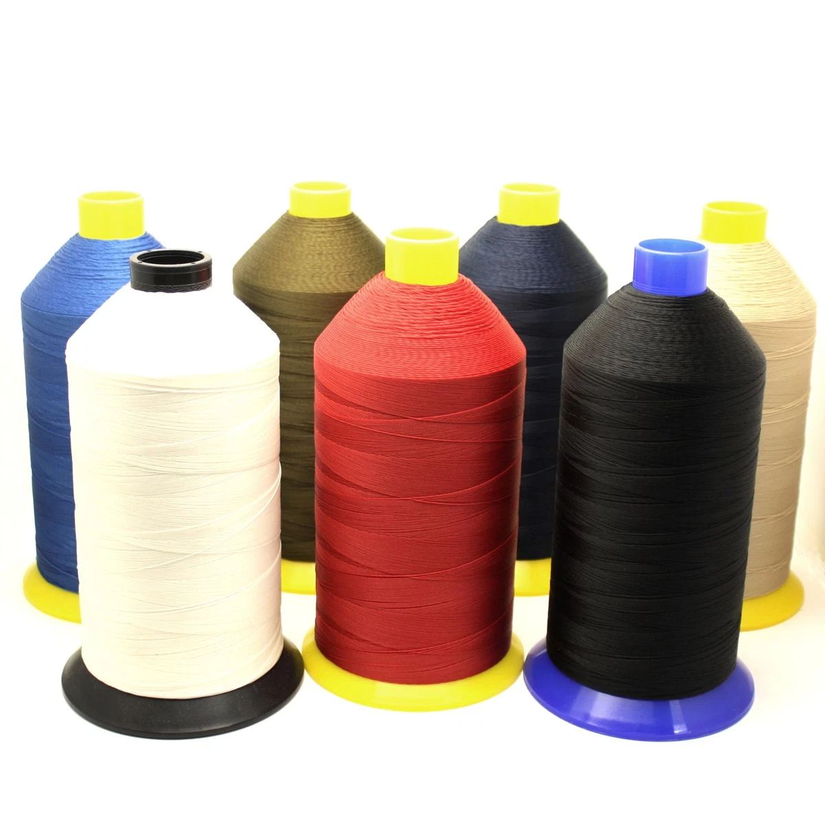 Various Colors, 69 (TEX 70), Bonded Nylon, Sewing Machine Thread