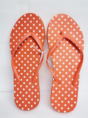 Shade & Shore Women's Sandals Flip Flop Brynn Red Size 9*