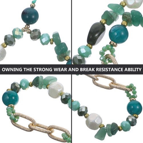 Stone Crystal Phone Hanging Beaded Wrist Rope Exquisite Phone Hanging Rope - 第 7/10 張圖片