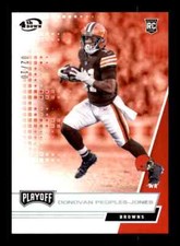 2020 Playoff 4th Down #250 Donovan Peoples-Jones Rookie #2/10 (ref 106640)