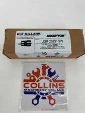 NEW Hubbell Killark UGP-20231QW Acceptor Explosionproof Plug 125V 20A 1HP 2P 3W