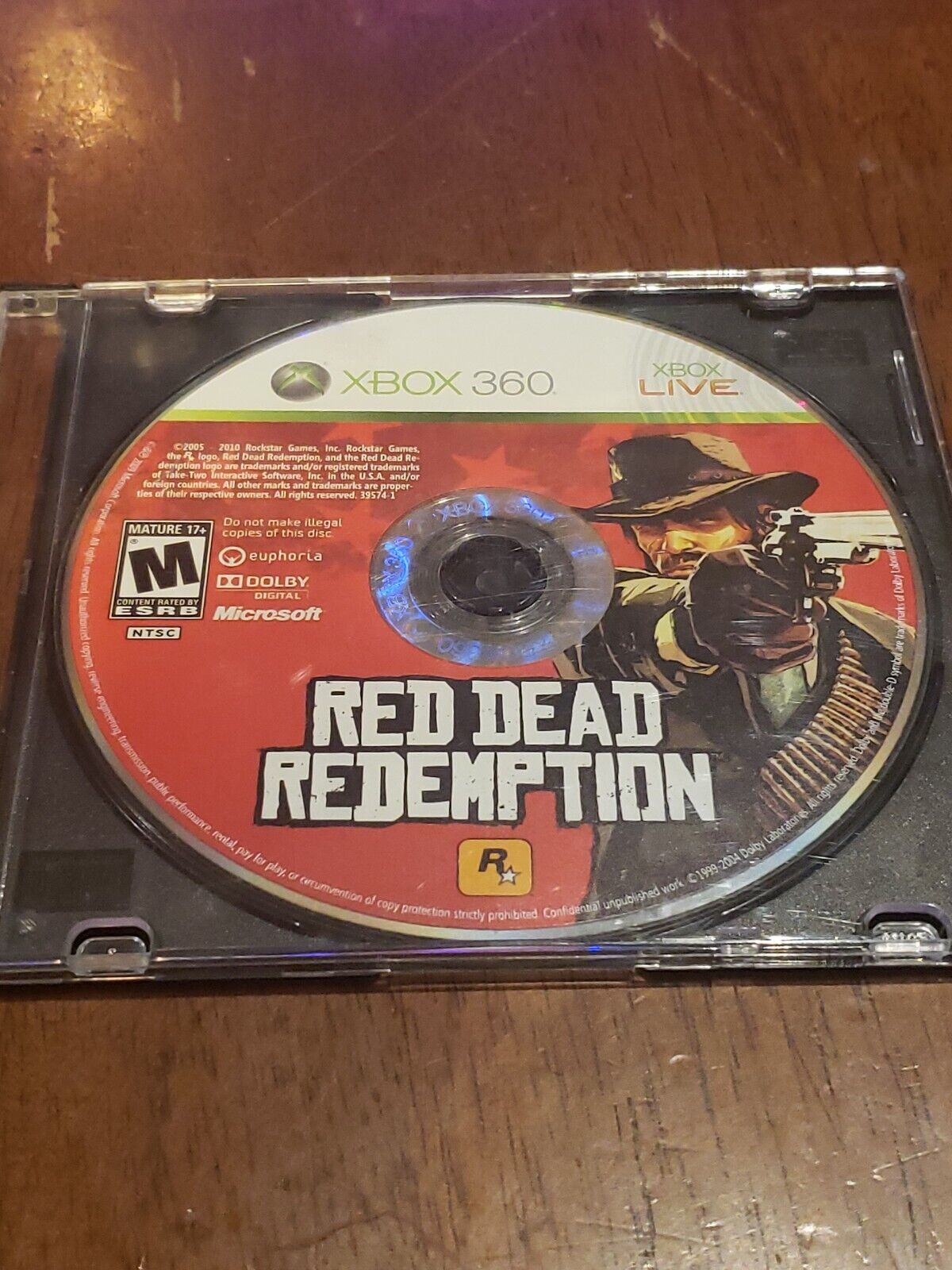 Red Dead Redemption - Xbox 360 Game - Complete & Tested Platinum Hits  710425398216