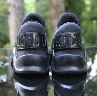 Jordan Flight Fresh Premium Men's Size 8 Triple Black Custom