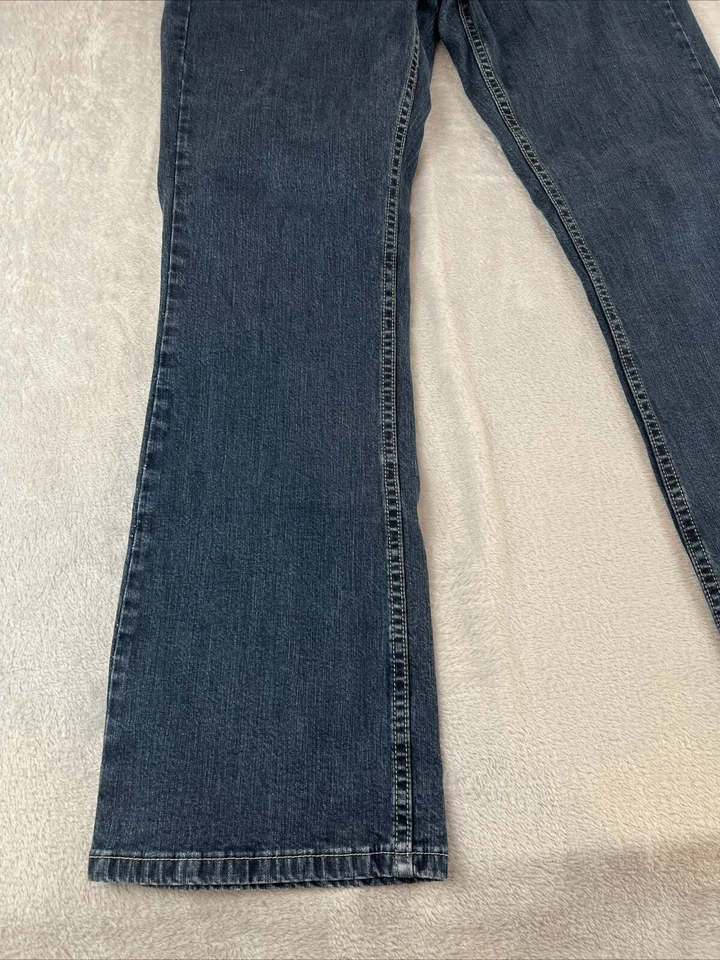 Gitano womens medium wash straight leg blue denim jeans size 10 - Image 2 of 4