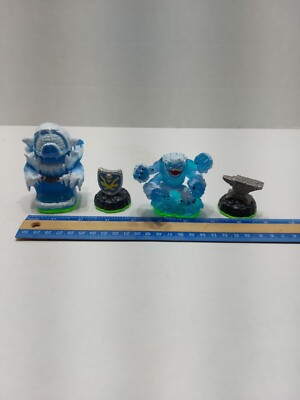 Skylanders Spyros Adventure Empire Of Ice Slam Bam Anvil Rain Sky Shield A13