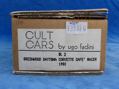 Superbe Rare ++ Top ++ Cult Car 1:43 Greenwood Daytona Corvette Cafe