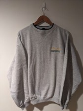 Vintage 90s Green Bay Packers NFL Football Gray Large Sweatshirt