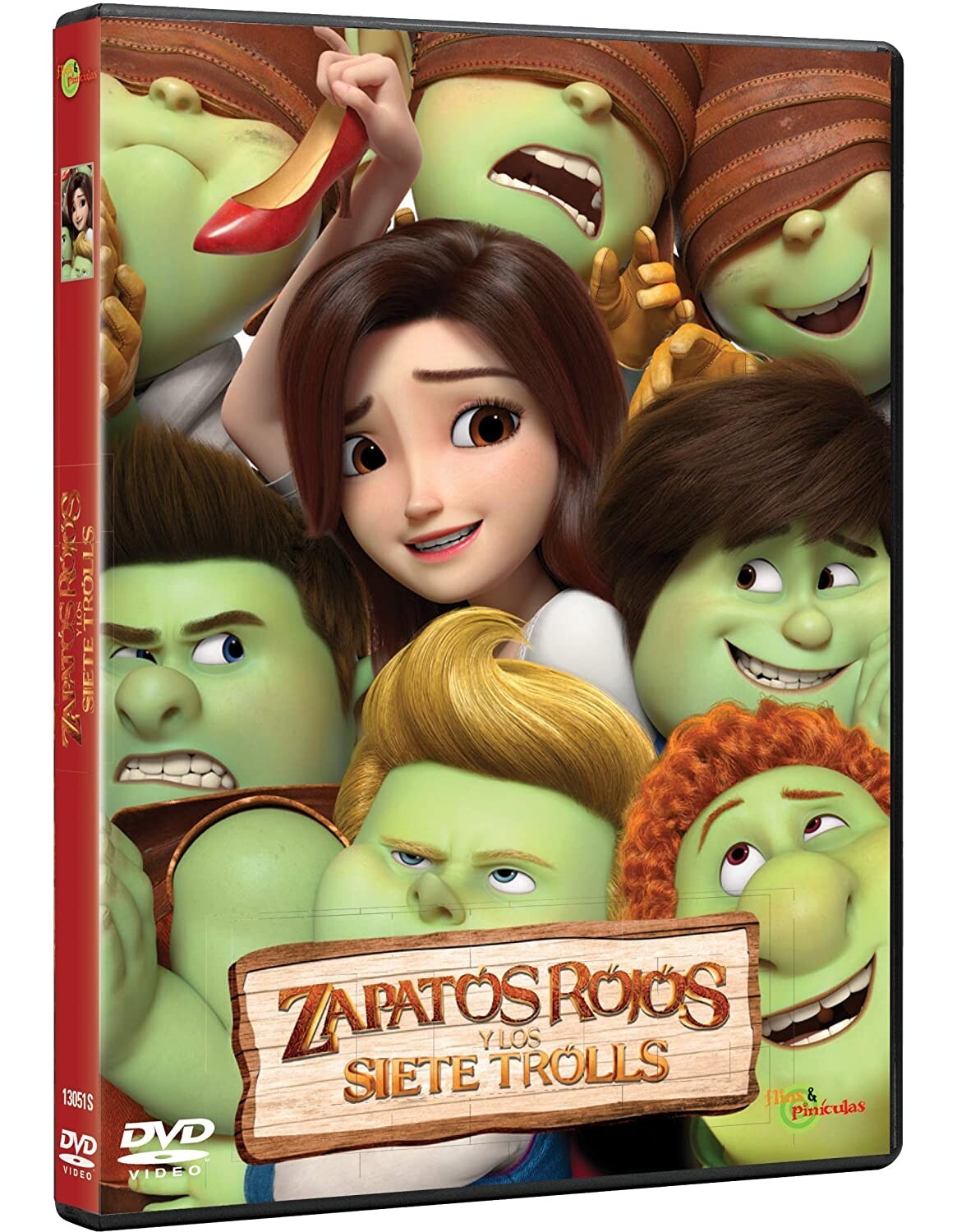 Zapatos Rojos y los Siete Trolls (DVD) [DVD]