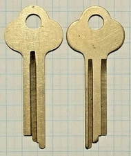 Ilco 1133 one (1) Key Blank for HHM/ York Safe Deposit Box 