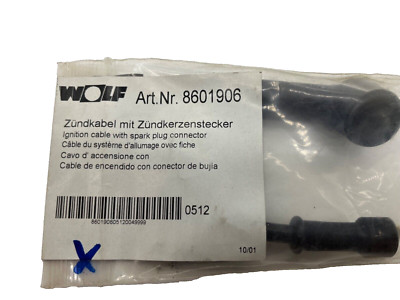 Wolf Zündkabel mit Stecker 8601906
