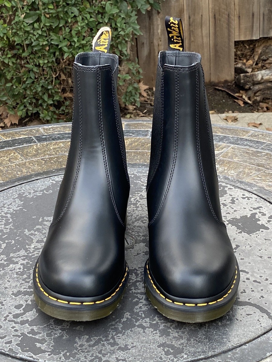 Dr. Martens 2976 Hi Smooth Leather Chelsea Boots Mens Size US 12