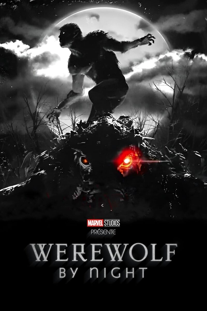 2022 Werewolf By Night Movie Poster 11X17 Marvel Jack Elsa Bloodstone🐺🌙 🍿