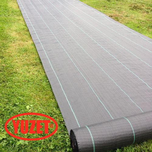 Yuzet Heavy Duty Weed Control Fabric Ground Cover Membrane Garden Mat