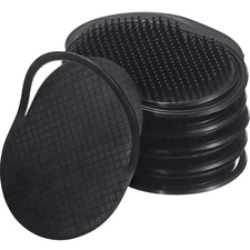 BBTO 12 Pieces Soft Portable Hair Massager Brushes - Shampoo and Grooming Combs