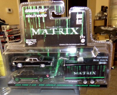 Greenlight 1:64 Hollywood The Matrix Car/Truck/Enclosed Trailer | eBay