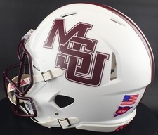 MISSISSIPPI STATE BULLDOGS Riddell Speed Full Size AUTHENTIC Football Helmet