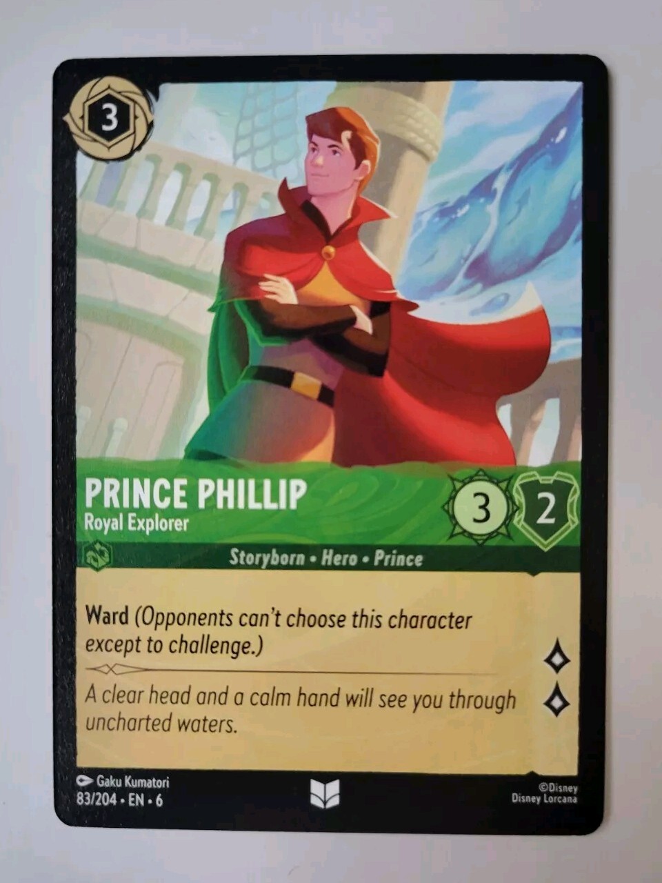 Disney Lorcana TCG - Azurite Sea: Prince Phillip (083/204) - Uncommon - NM