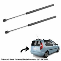 2 Gasfedern Kolben Portelone GepäCk Skoda Roomster (5J7)