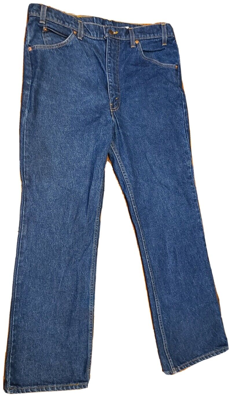 VTG Seattle Mall LEVI'S 517 Orange Tab Dark Blue Men's 36x29 ACTUAL Max 67% OFF W3 Jeans