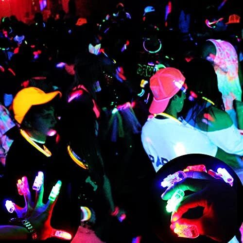 Novelty Place 40Pcs LED Party Finger Lights for Kids, LED Finger Flashlight - Picture 7 of 7