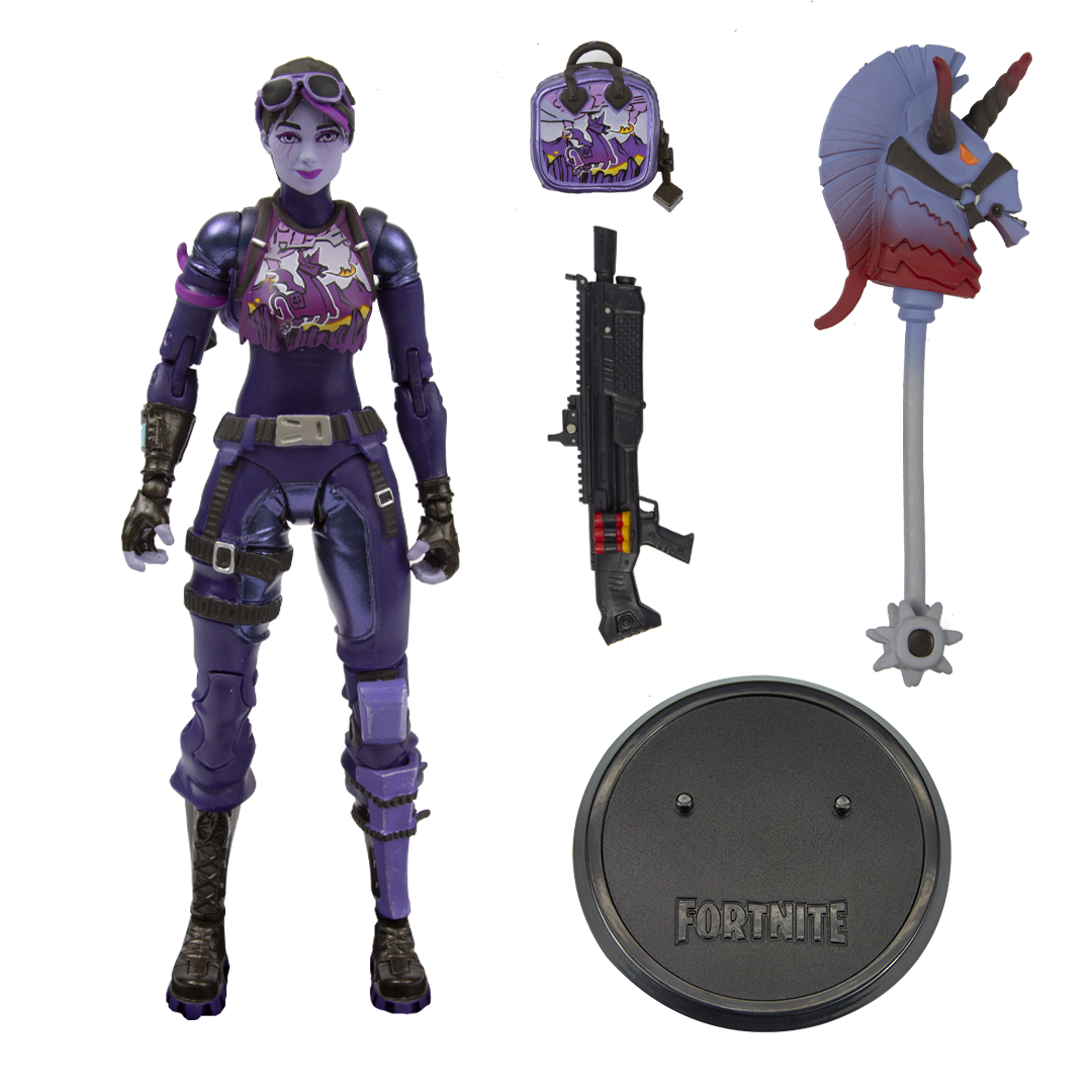 FORTNITE DARK BOMBER 7"" ACTION FIGURE NEW SEALED MC FARLANE 22 MOVING PARTS