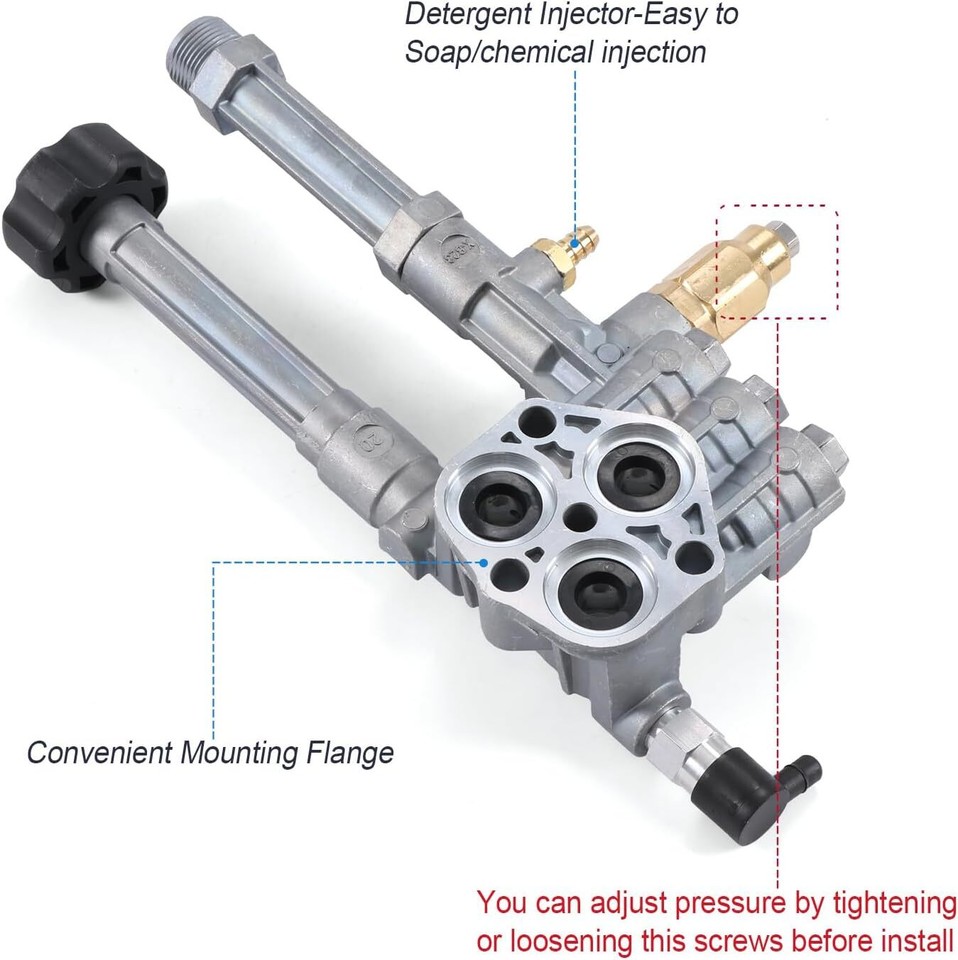 92841730 92840020 2800 Psi Pressure Washer Pump For Craftsman 580. ...
