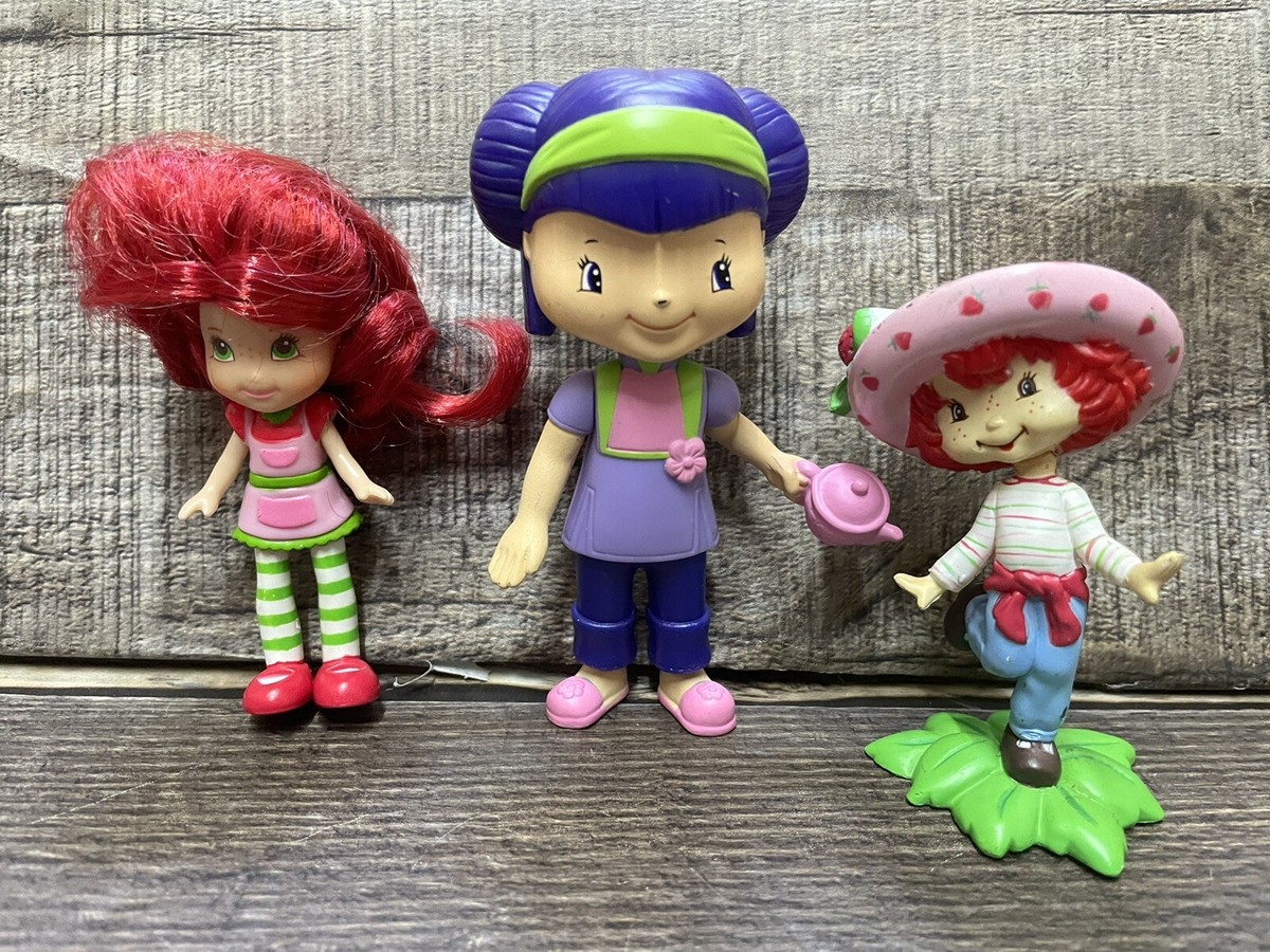 Strawberry Shortcake & Friends Lot Of 3 Small Figures | eBay