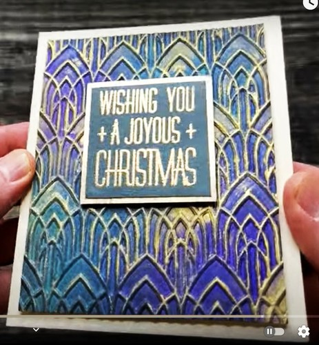 Sizzix Arched 3D Embossing folder #665459 Retail $9.99 designer Tim Holtz - Picture 6 of 6