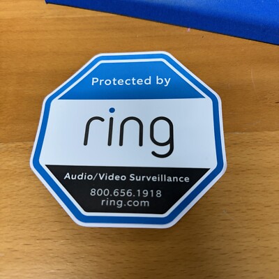 Ring Video Doorbell Parts Only See Pics For What’s Included STICKER  only!!!!
