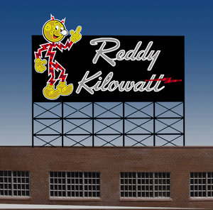 Miller Engineering Animated Reddy Kilowatt - HO O Scale Miller Engineering Animated Reddy Kilowatt - HO O Scale