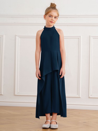 Girls Jumpsuits Summer Rompers Pageant Bodysuit Birthday Playsuit Dancing Gowns - Picture 33 of 45