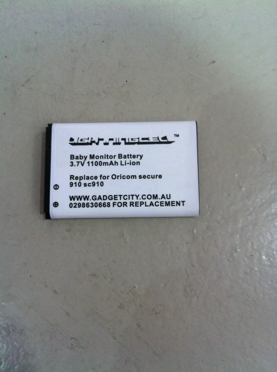 Oricom baby monitor store replacement battery