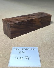 Black Walnut Turning Blank 6.75" x 1.25" x 1.25" Kiln Dried TB RSW 001
