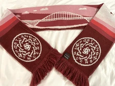 Portland Thorns FC Pink Bridge Scarf Womens Soccer Ruffneck Rose City