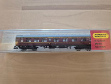 Hornby Minitrix 305 N Gauge BR MkI Composite Coach No.M16171 maroon Boxed