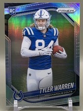 2025 Panini Prizm #339 Tyler Warren Rookie Silver Prizm - Indianapolis Colts