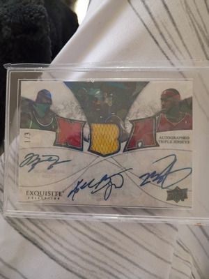 #ad #ad Autographed Micheal Jordan Kobey Bryant And LeBron James Exquisite Collection $200.00